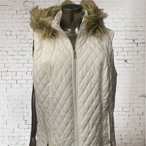 Quilted Hooded Puffer Vest by Black Rivet - Size 3XL